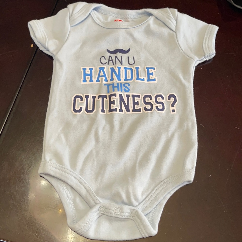 Baby boy onesie